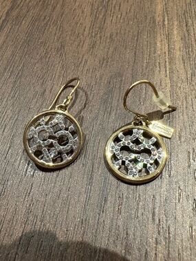 Coach Logo Earrings